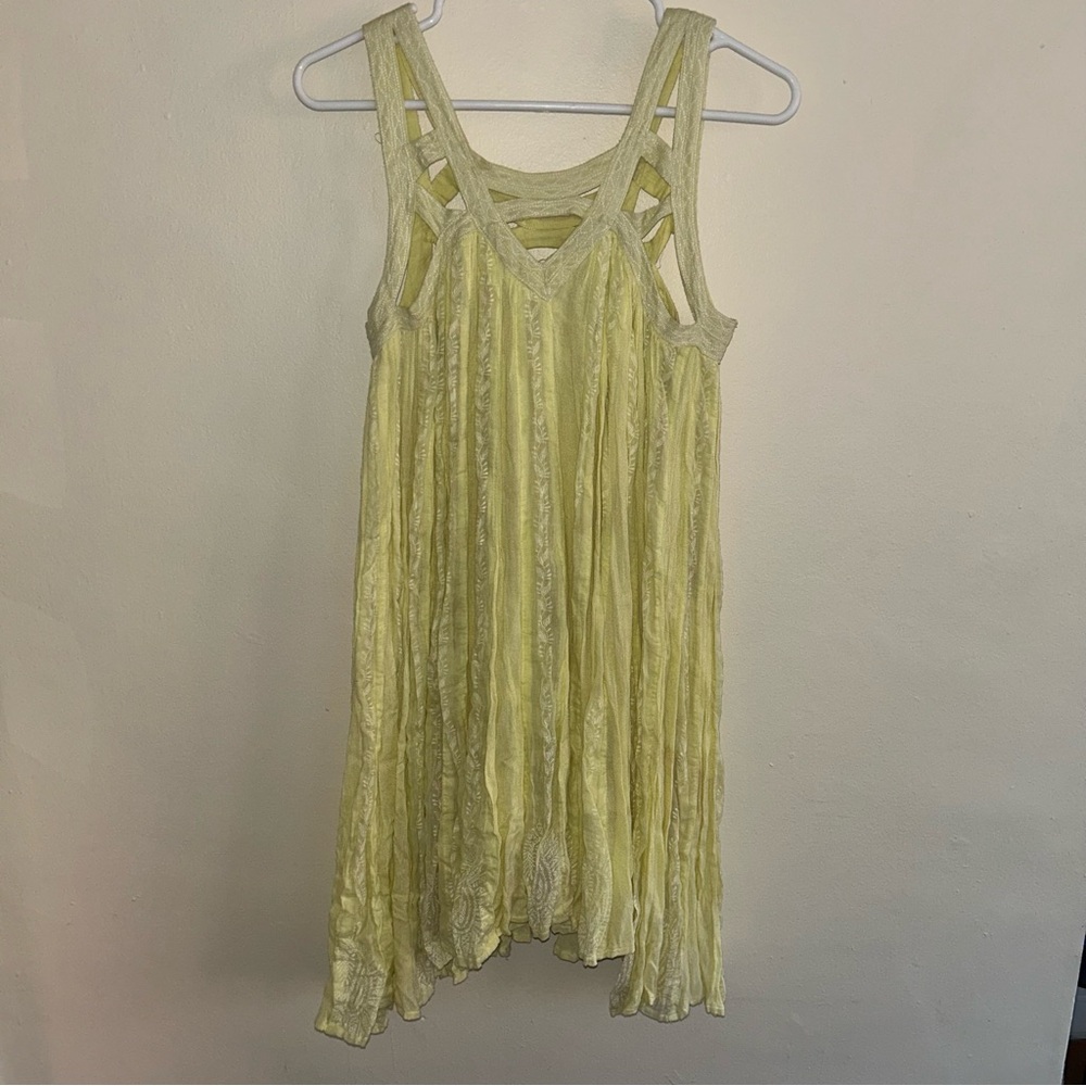 FP One Free People Strappy Tank Mini Dress